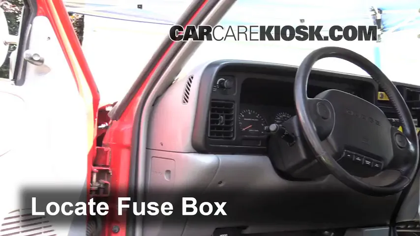 1995 Dodge Ram 1500 5.2L V8 Standard Cab Pickup Fuse (Interior) Check